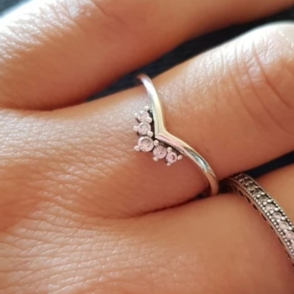 925 Sterling Silver Cubic Zirconia Stackable Enhan - Picture 3 of 8